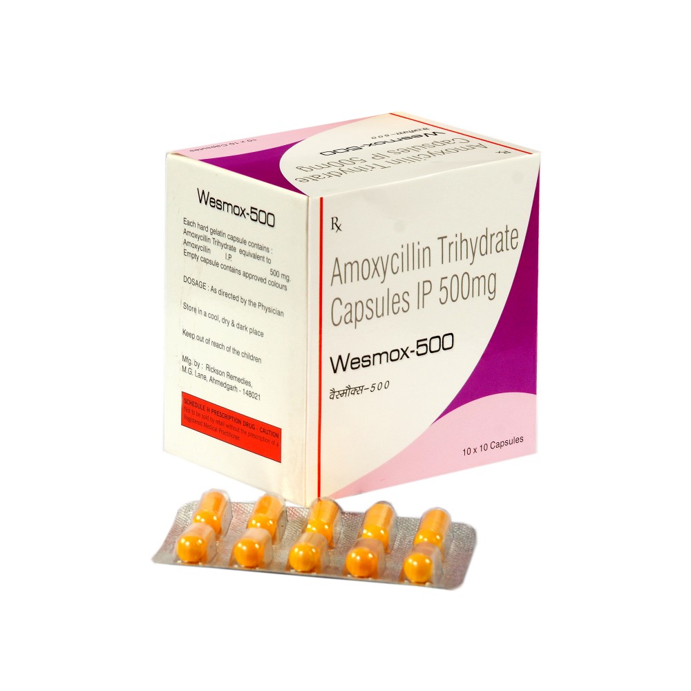 amoxicillin trihydrate 500mg